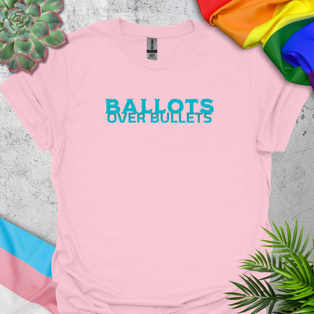 Ballots Over Bullets (blue)