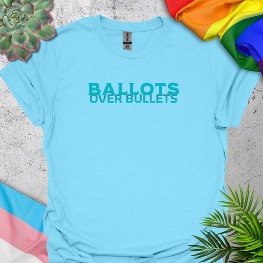 Ballots Over Bullets (blue)