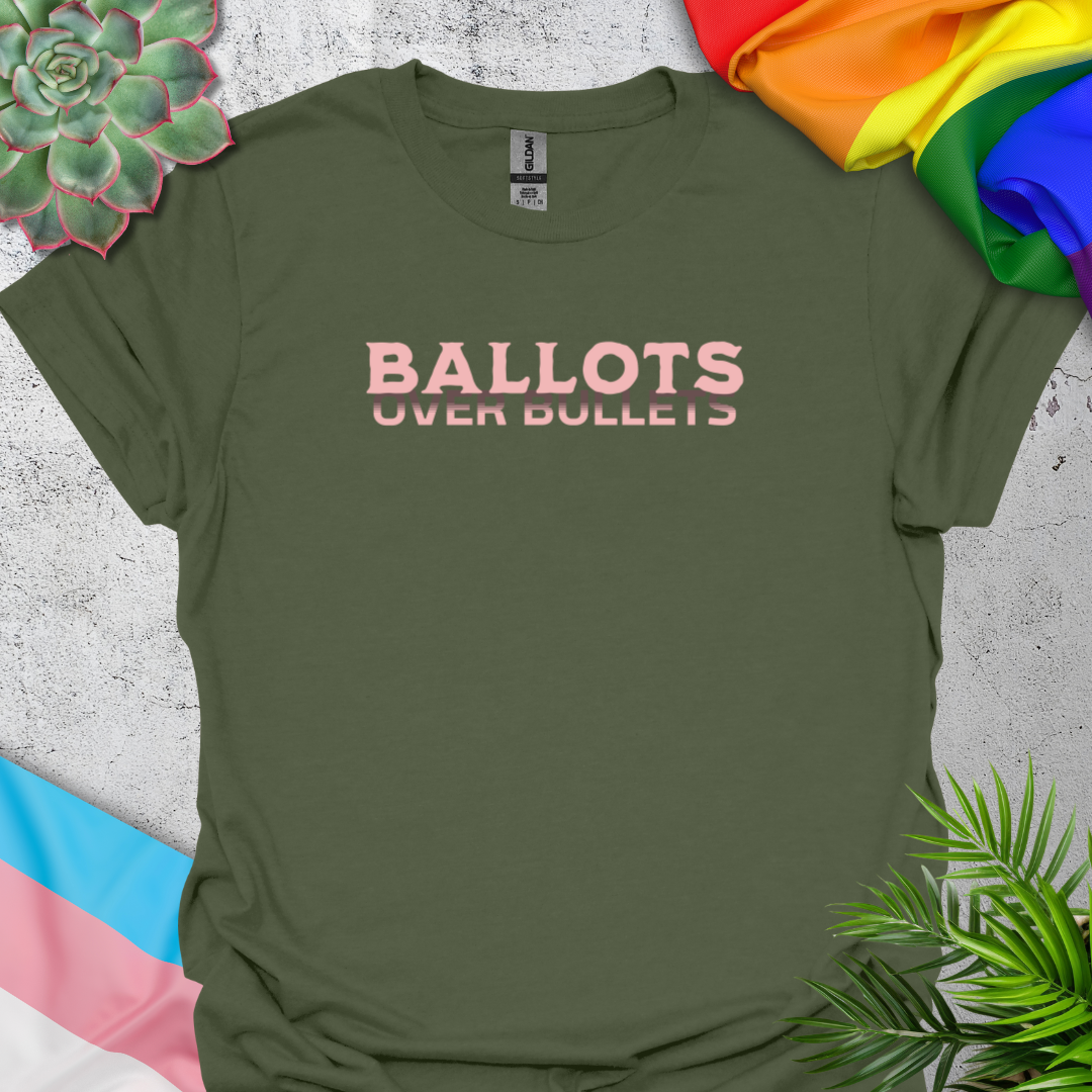 Ballots Over Bullets (pink)