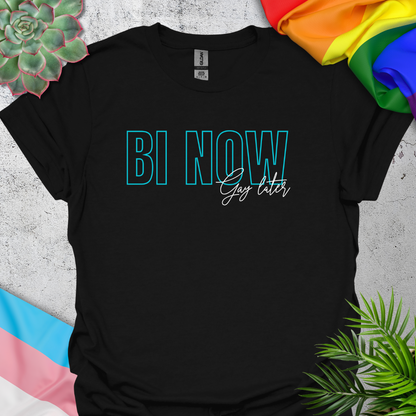 Bi Now, Gay Later (blue)