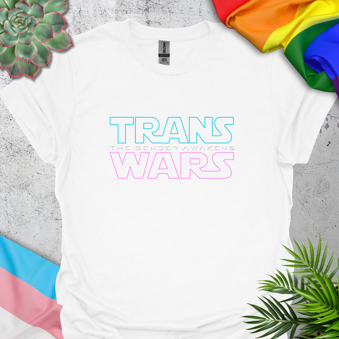 TRANS WARS The Gender Awakens (blue-pink-white)